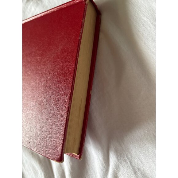 The Cleft Rock By Alice Tisdale Hobart 1948 Hardcover Novel Red Cover Vintage Bo - Picture 9 of 13